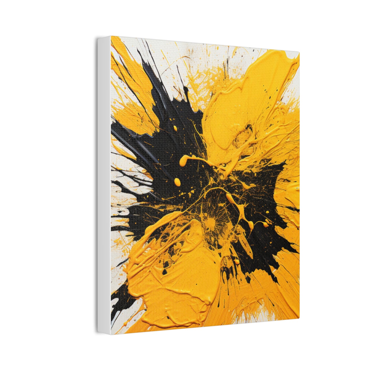 Acrylic Abstract Canvas Print - Richly Textured Artistry