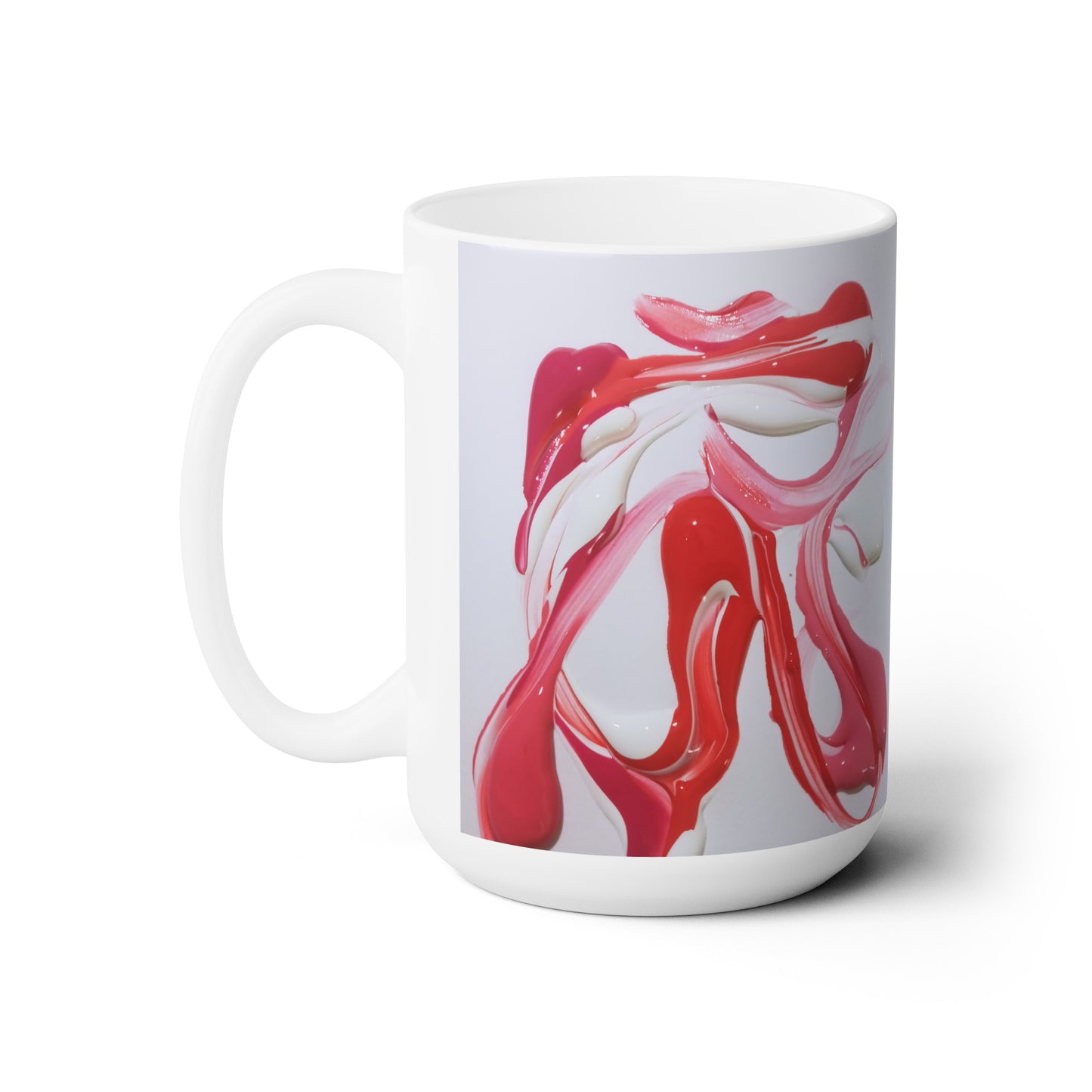 Artsy Abstract Ceramic Mug 15oz