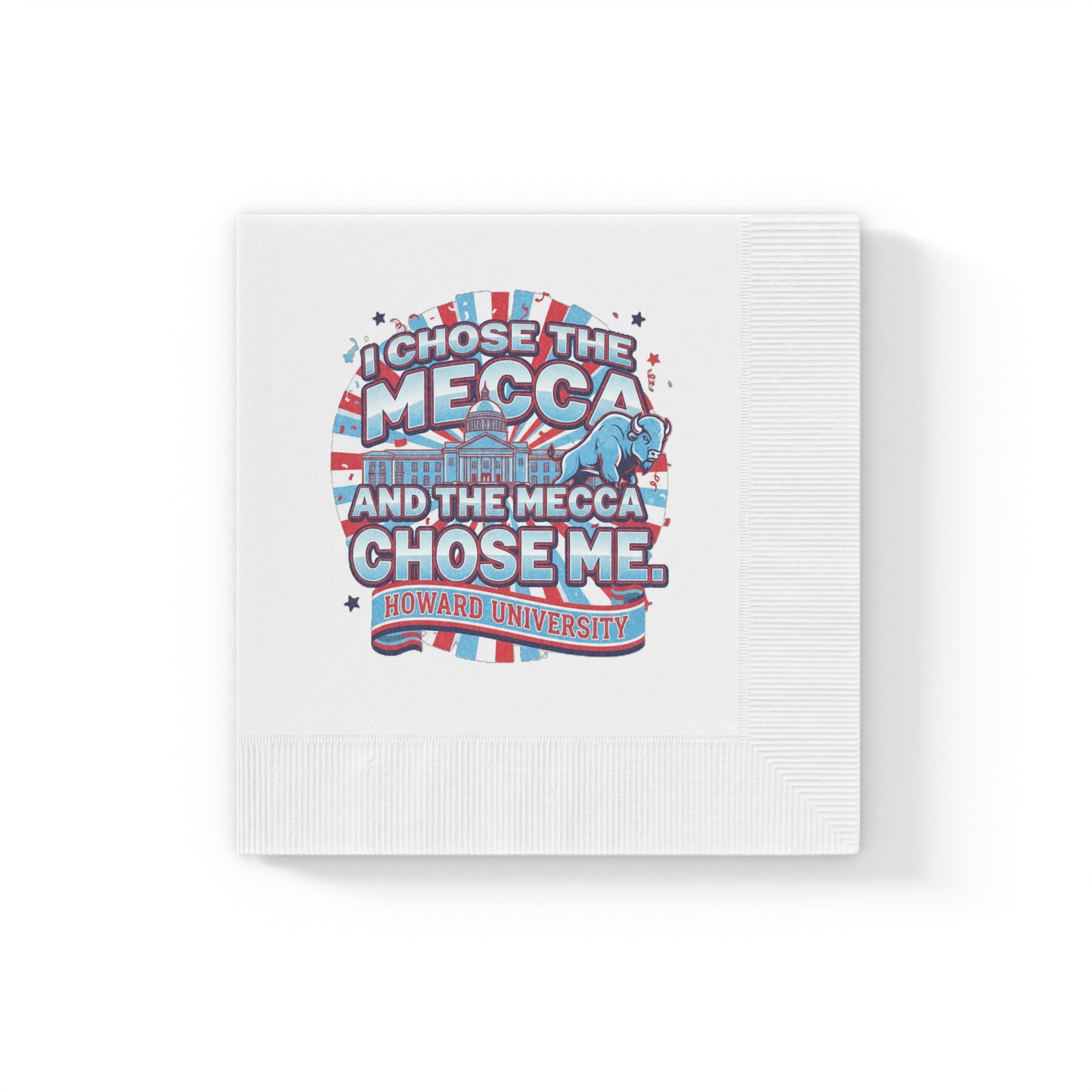 Howard University Bison Pride Napkins 2