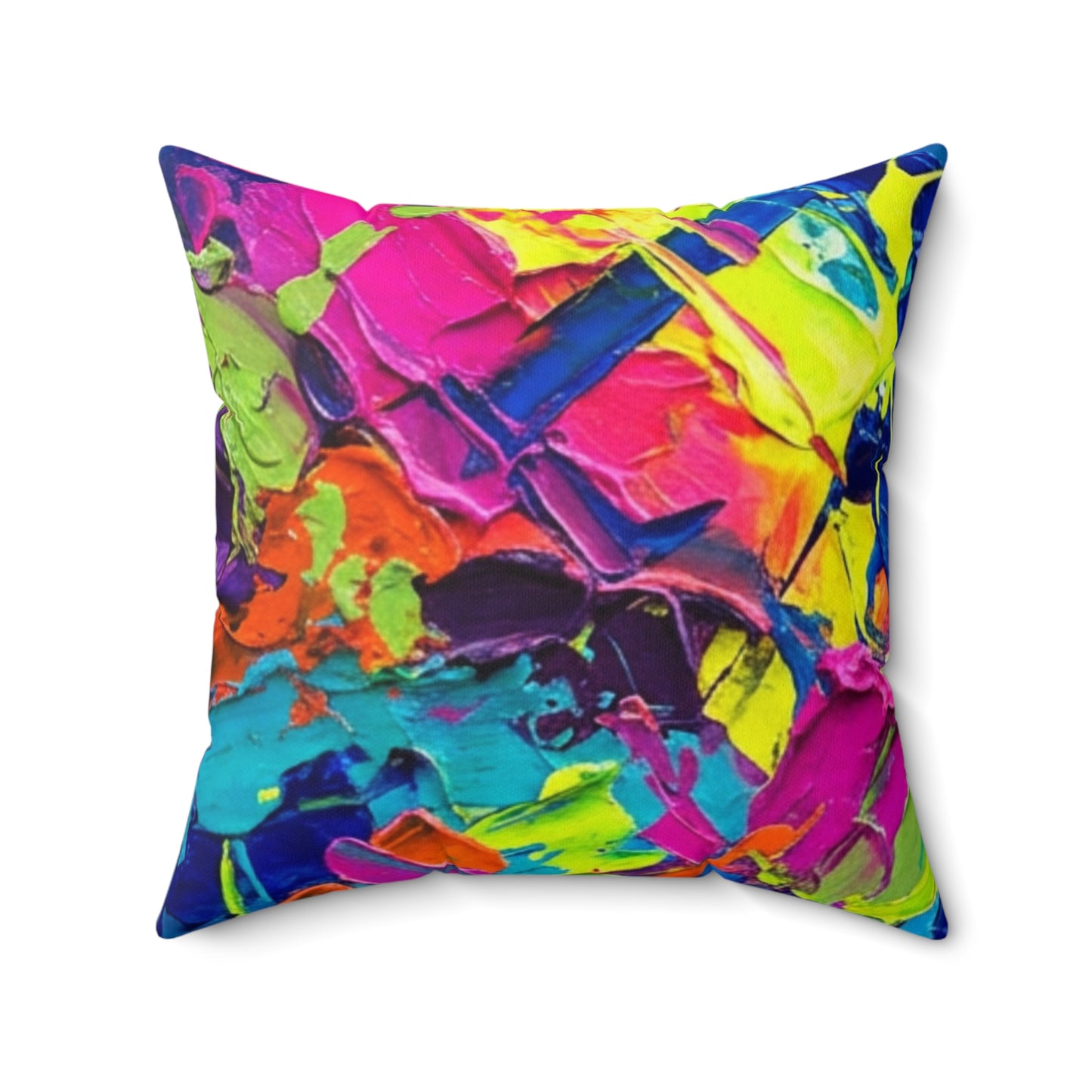 Artistic Abstractions: Abstract Acrylic Art Pillows Collection