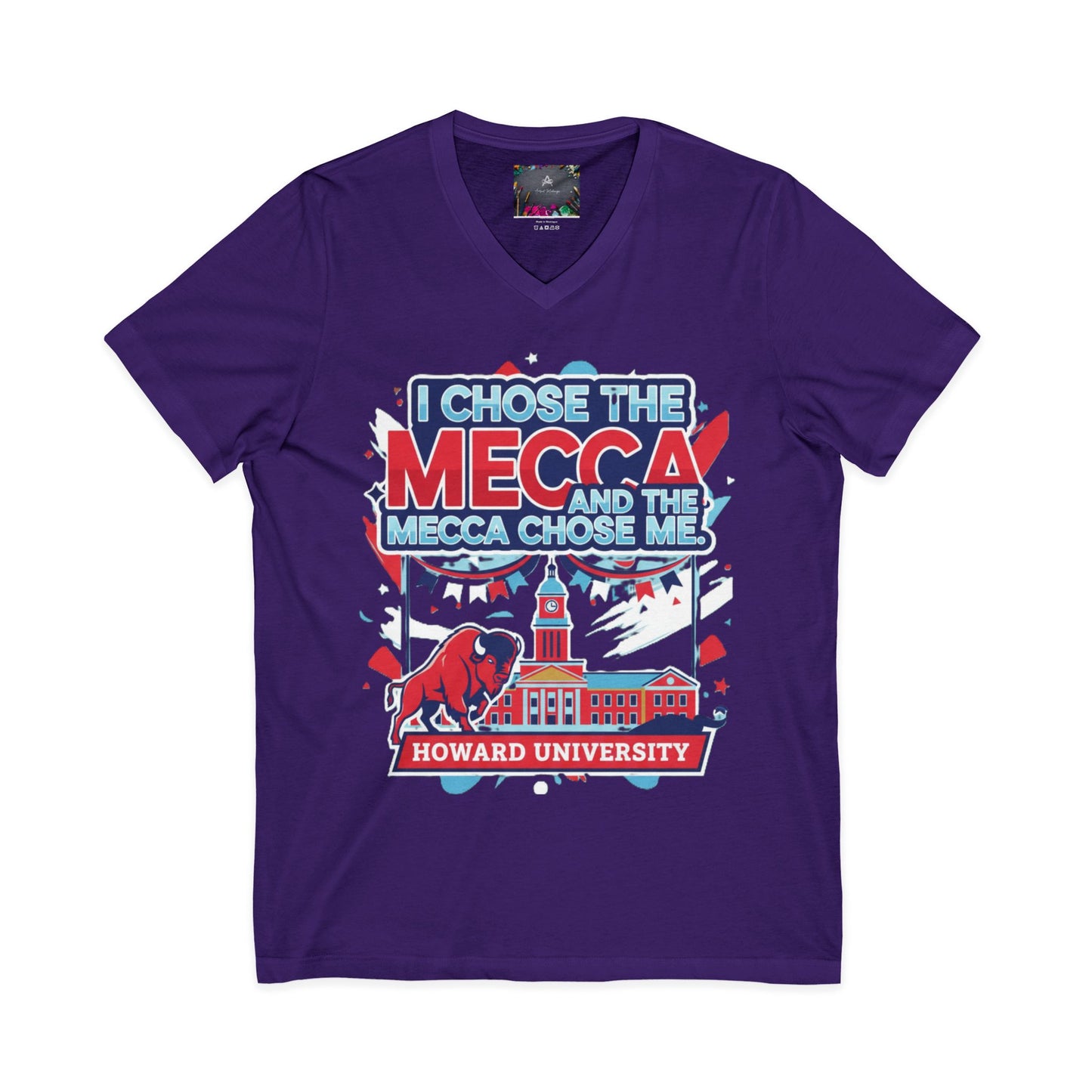 I Chose the Mecca and the Mecca Chose Me Unisex T-Shirt/A bold Howard-inspired statement tee for those who proudly embrace the Mecca.
