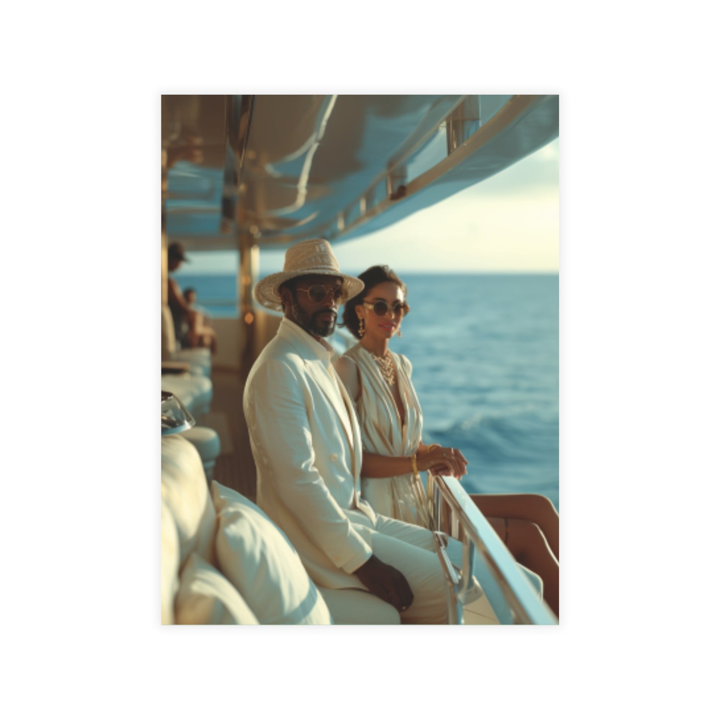 Sail & Celebrate: A Day of Elegance Yacht/Boat Party Invitation Bundles (envelopes included)