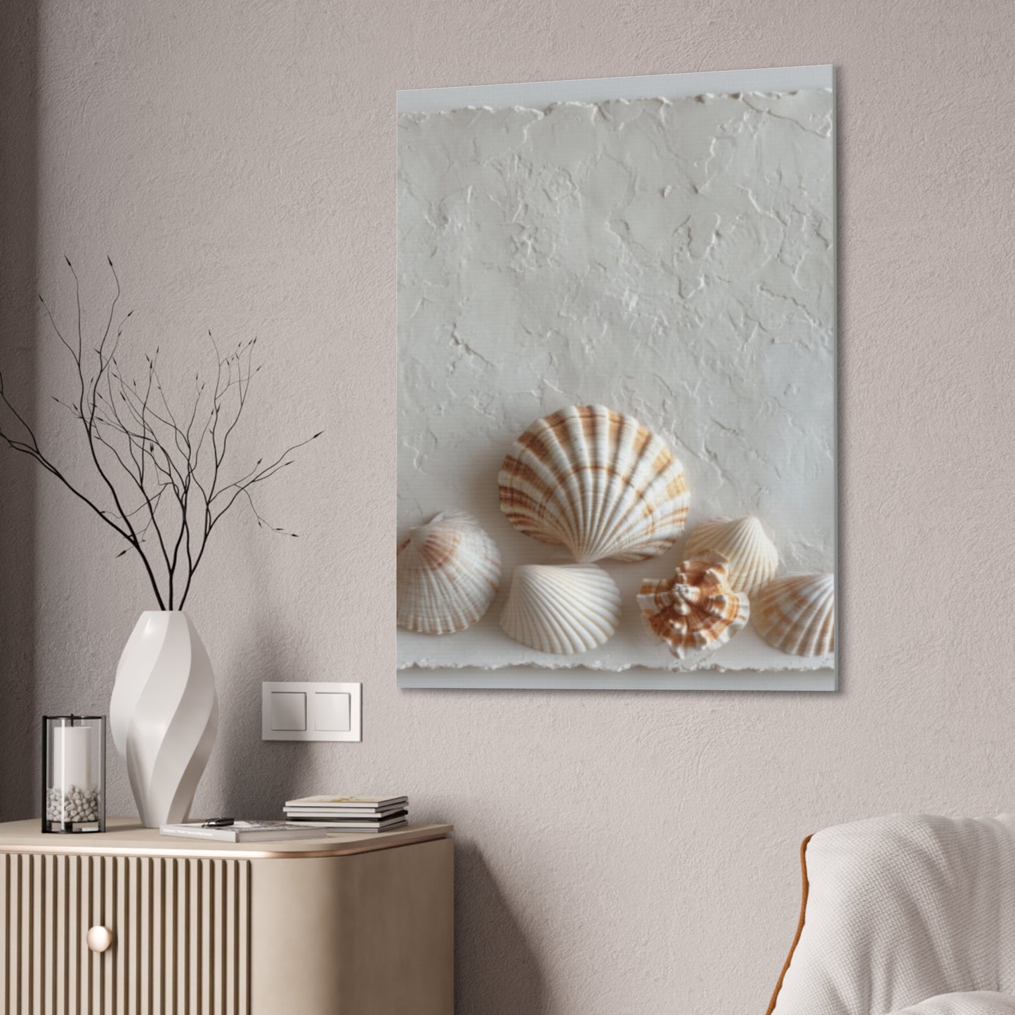 Seashell Serenity Canvas Print