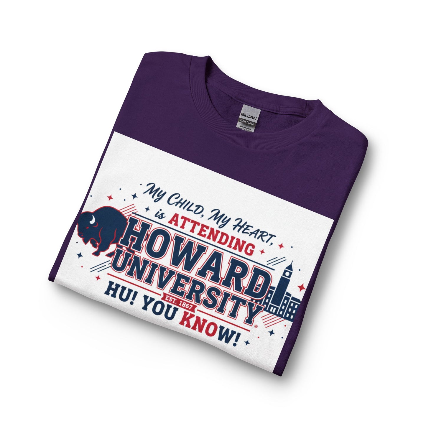 Howard University Pride Family Statement/Unisex Long Sleeve T-Shirt 3