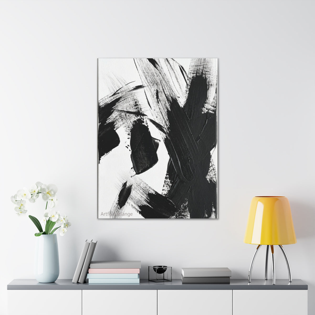 Acrylic Abstract Canvas Print - Richly Textured Artistry