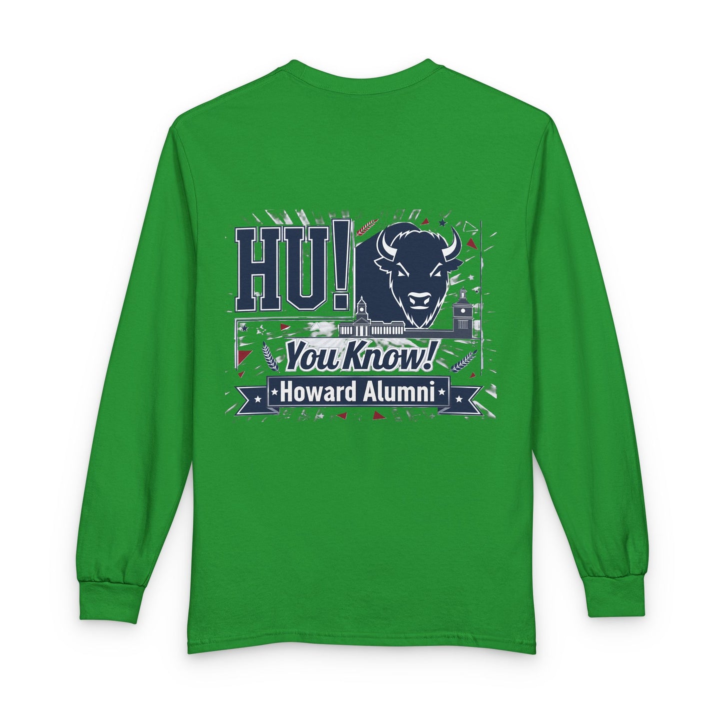 Howard University Heritage Reserve/Unisex Long Sleeve T-Shirt 6