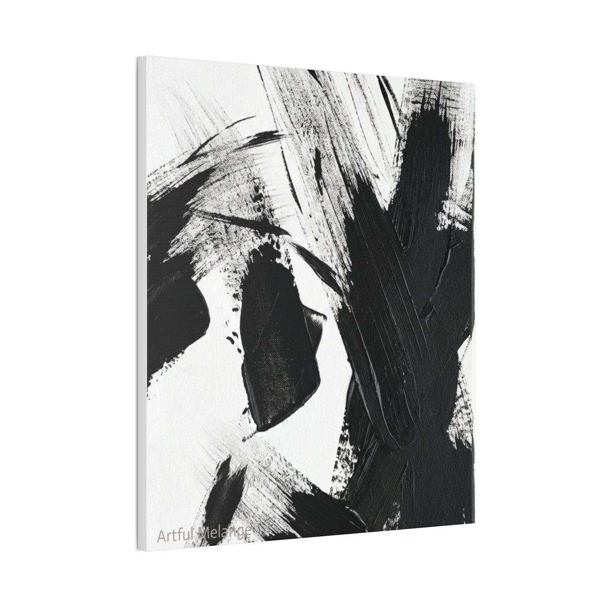 Acrylic Abstract Canvas Print - Richly Textured Artistry