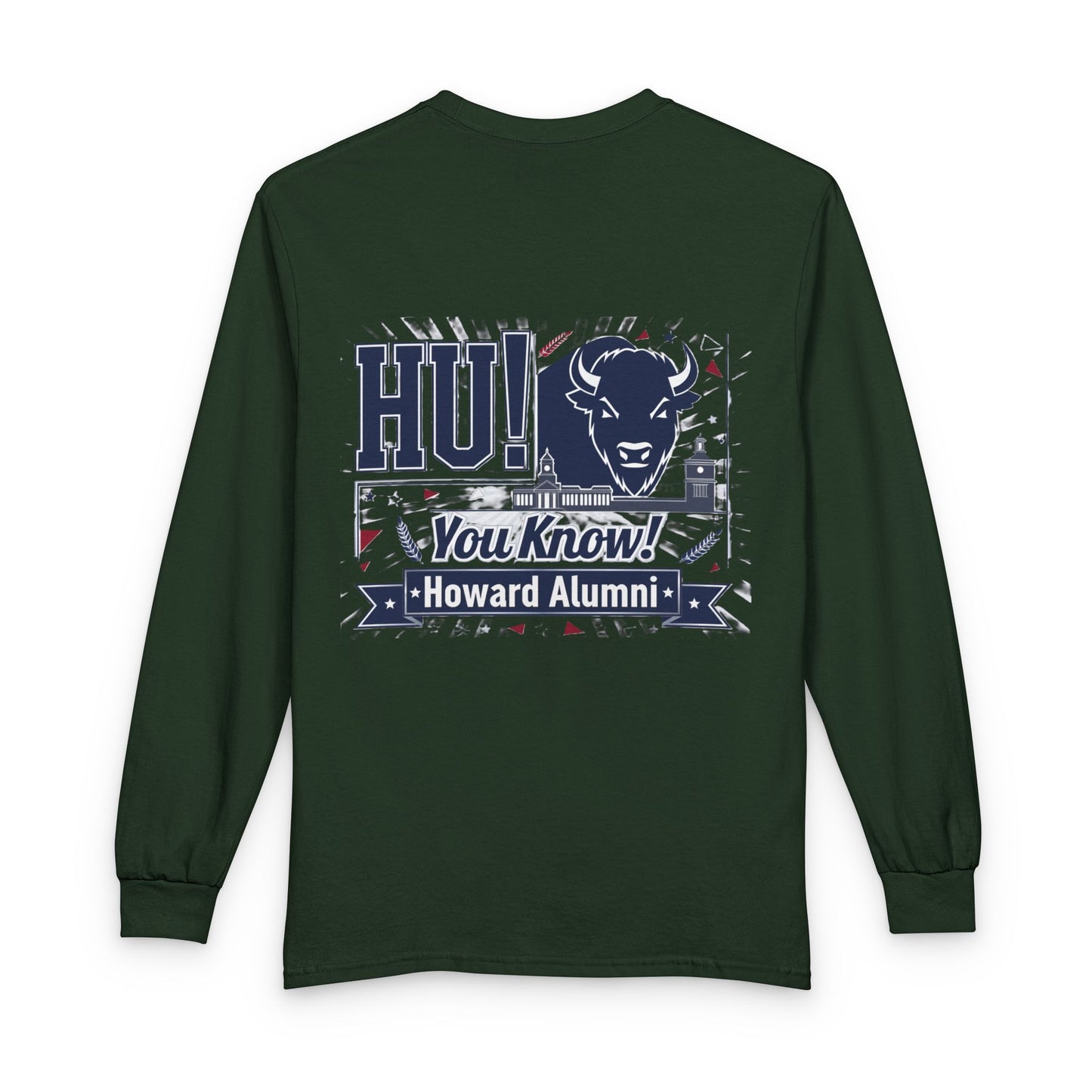 Howard University Heritage Reserve/Unisex Long Sleeve T-Shirt 6