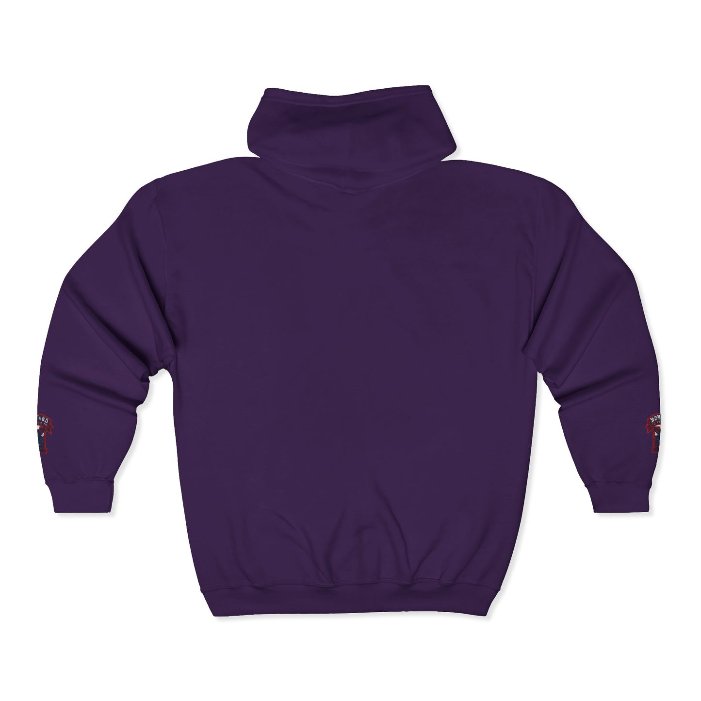 Bison Heritage Embroidered Collection: Full-Zip Sweatshirt | Howard-Inspired HBCU Collegiate Jacket