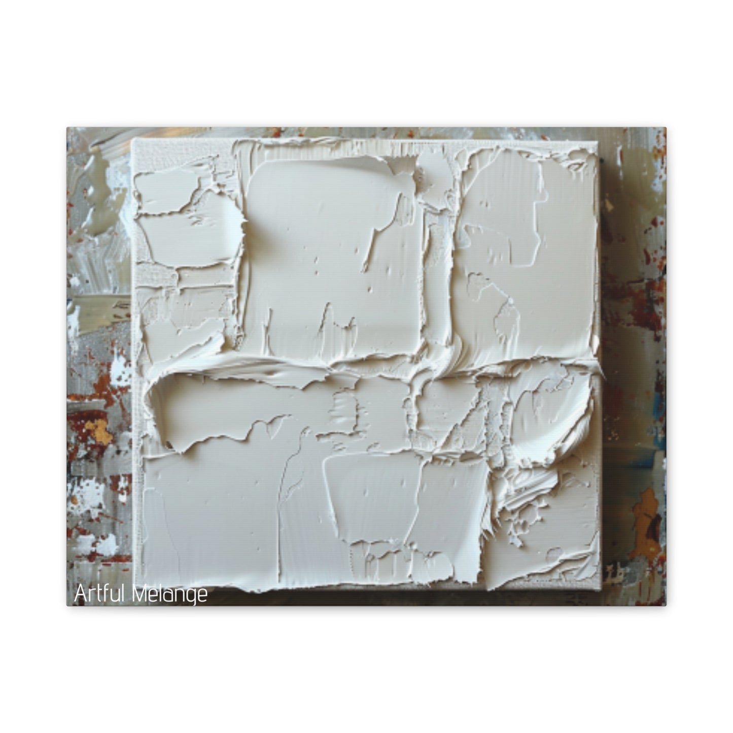 Primary Elegance: A Symphony of Sophistication Canvas Print