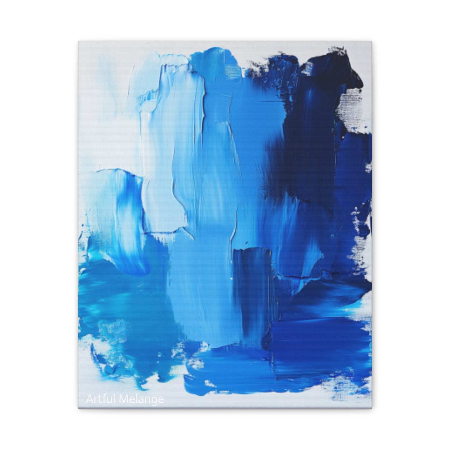 Acrylic Abstract Canvas Print - Richly Textured Artistry