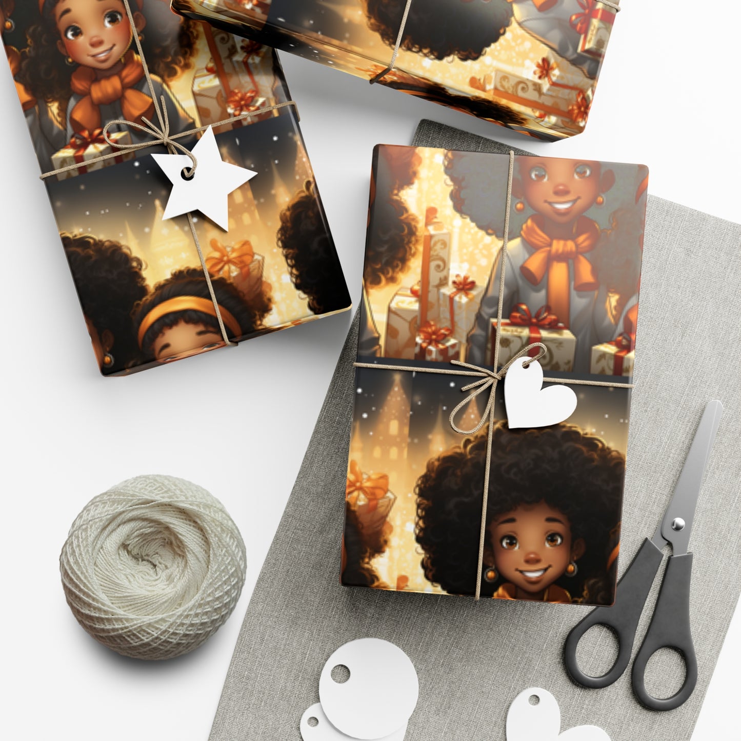 Harmony Holidays Wrapping Paper Sheet