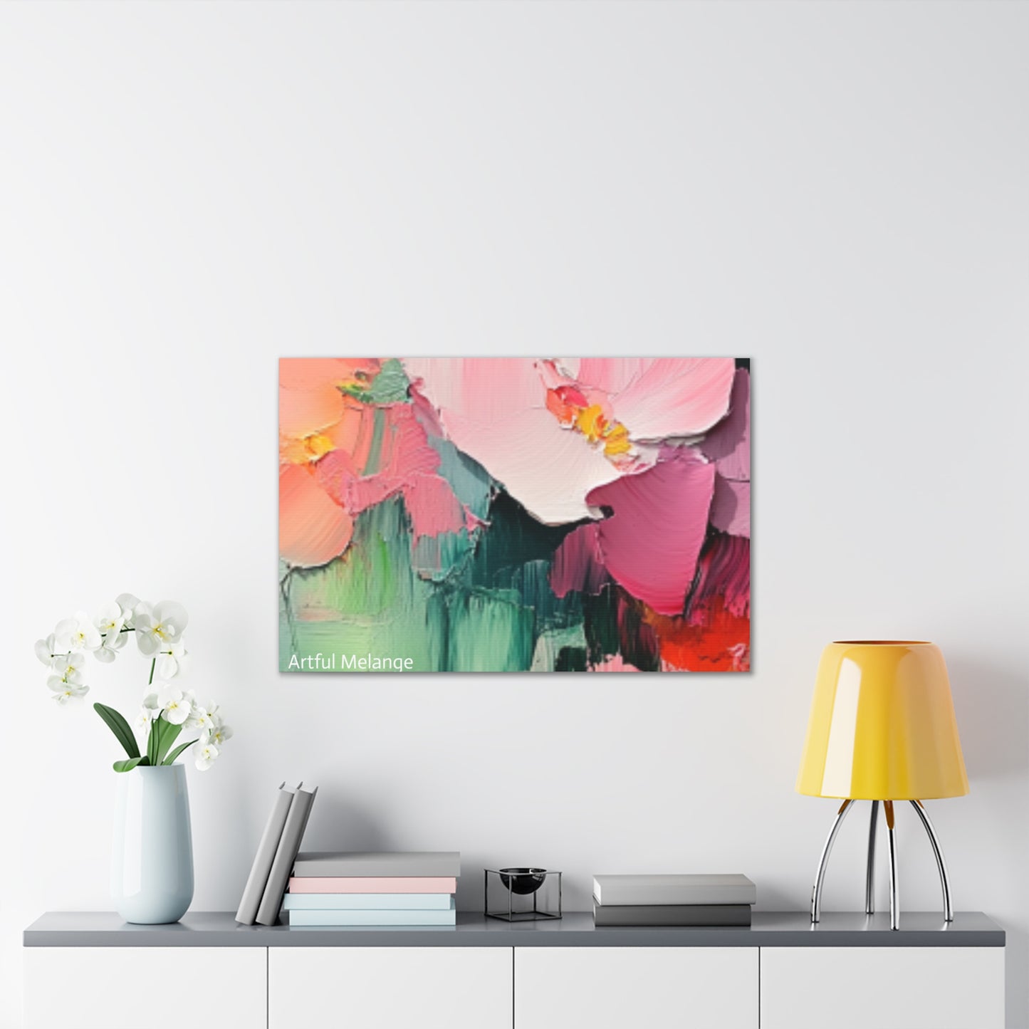 Acrylic Abstract Canvas Print - Richly Textured Artistry
