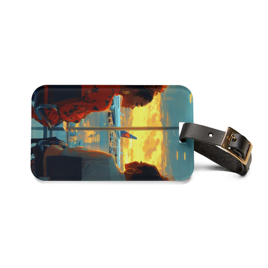 Art Voyage Sisters That Travel Luggage Tag Collection
