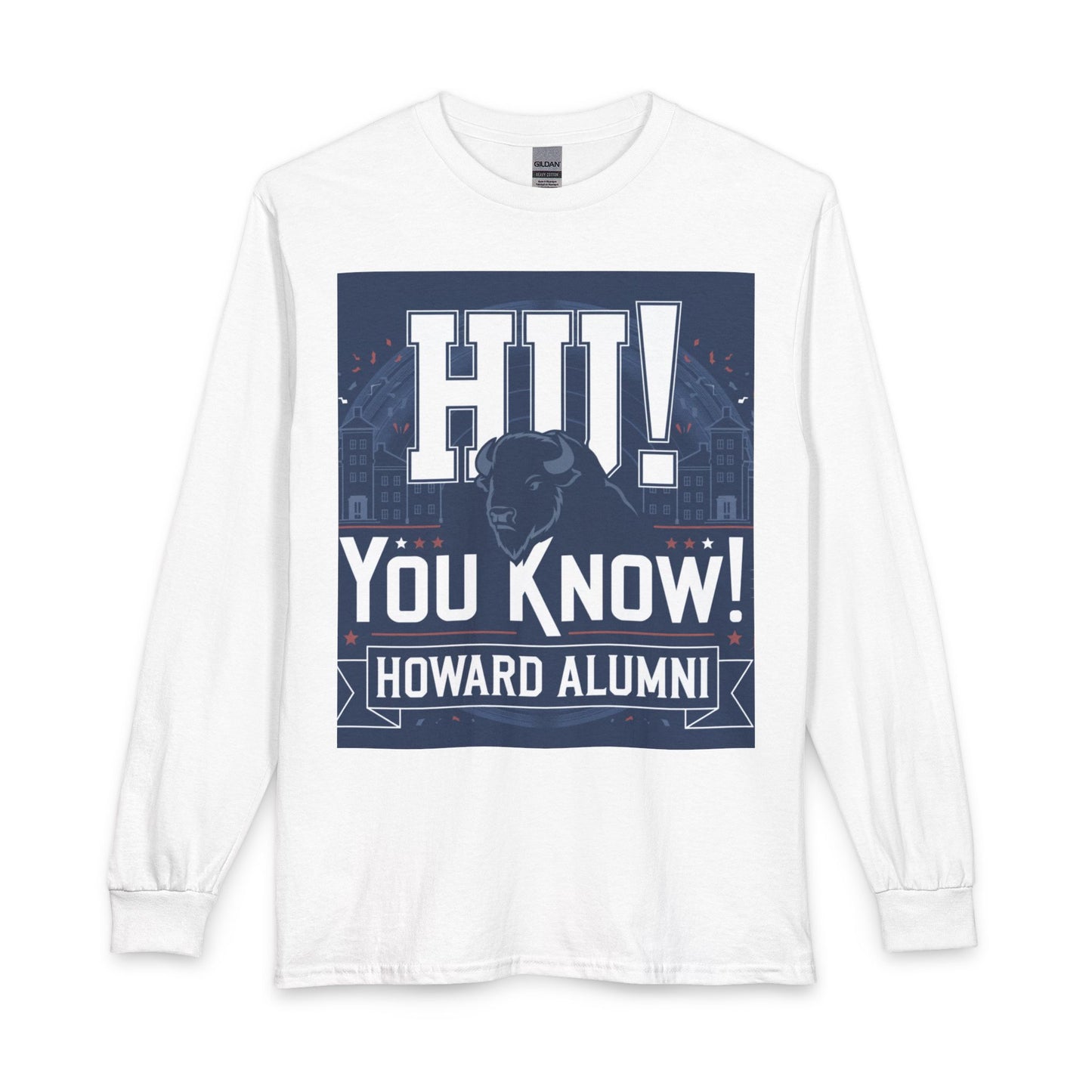 Howard University Heritage Reserve/Unisex Long Sleeve T-Shirt 6