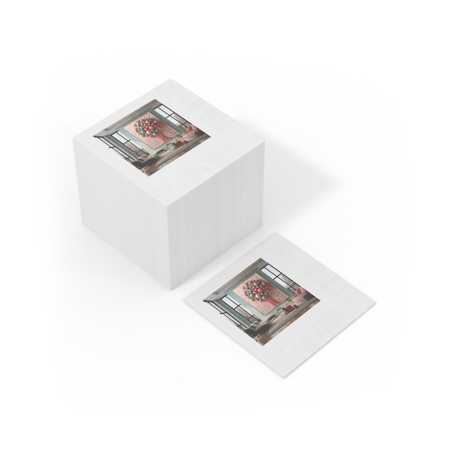 Dynamic Holiday Napkins for Sophisticated Living Spaces