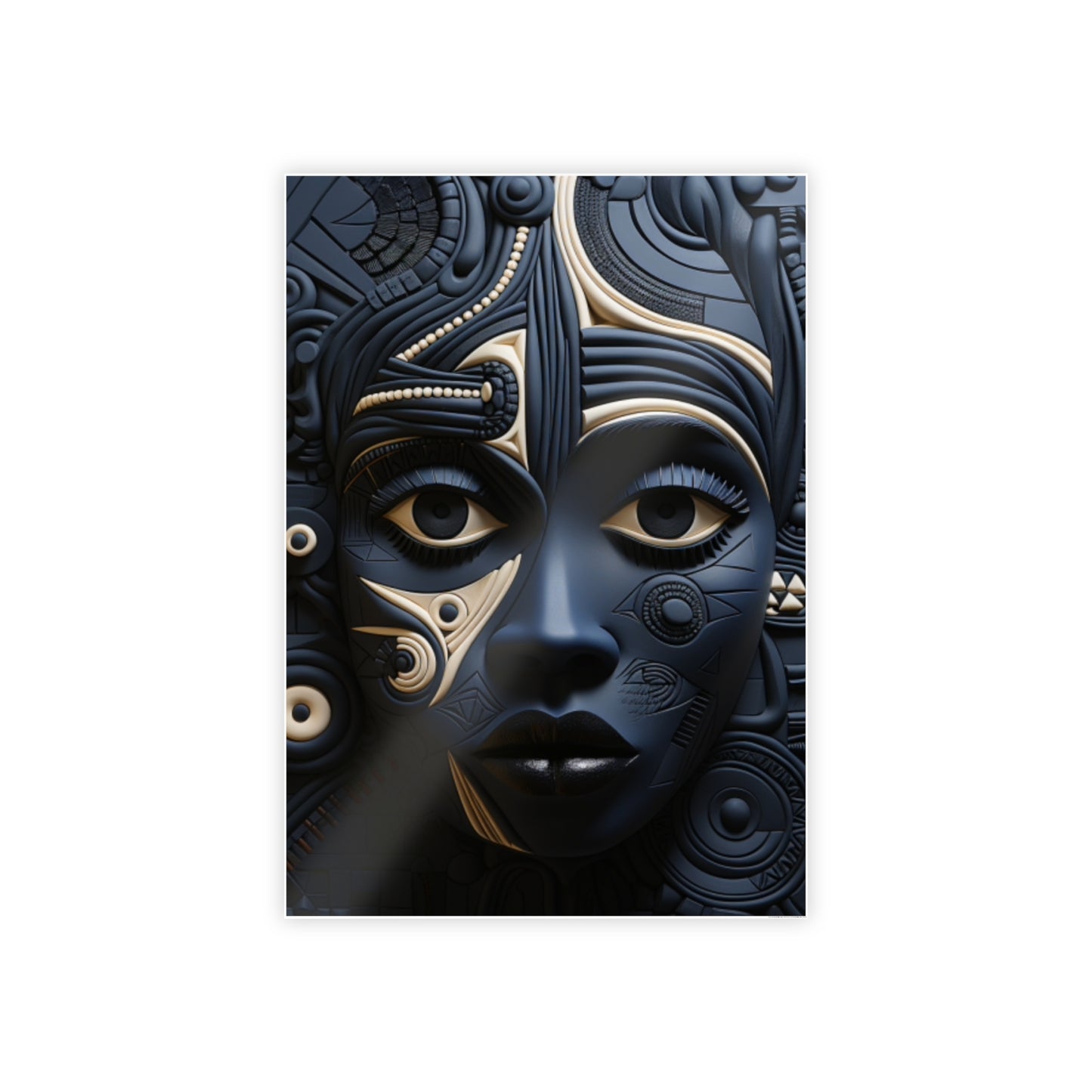 AfroElegance: Empowering Melanated Women Poster 1