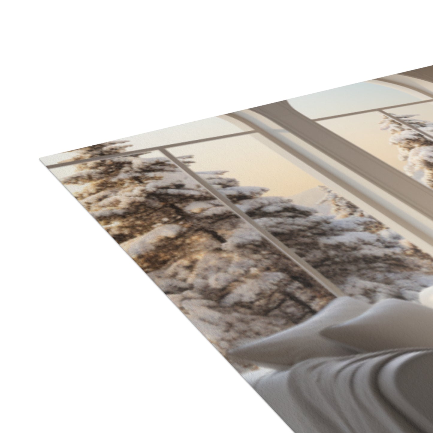Elegance in Gold & White Christmas Notecards (1, 10, 30, and 50pcs)