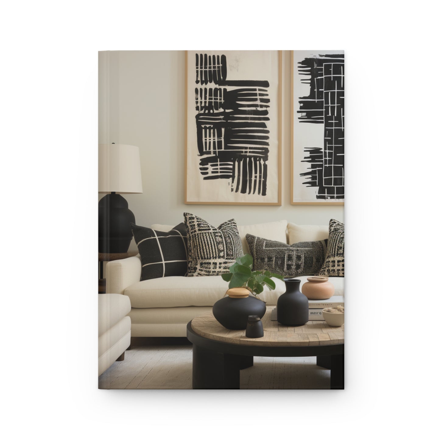 Essence of African Mud Cloth Hardcover Journal