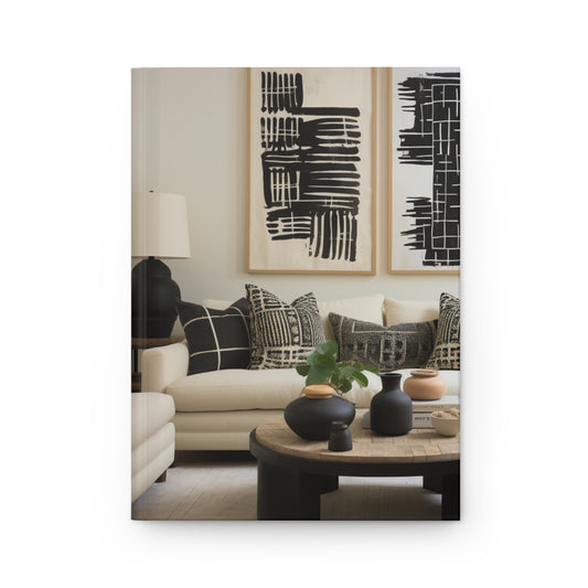 Essence of African Mud Cloth Hardcover Journal