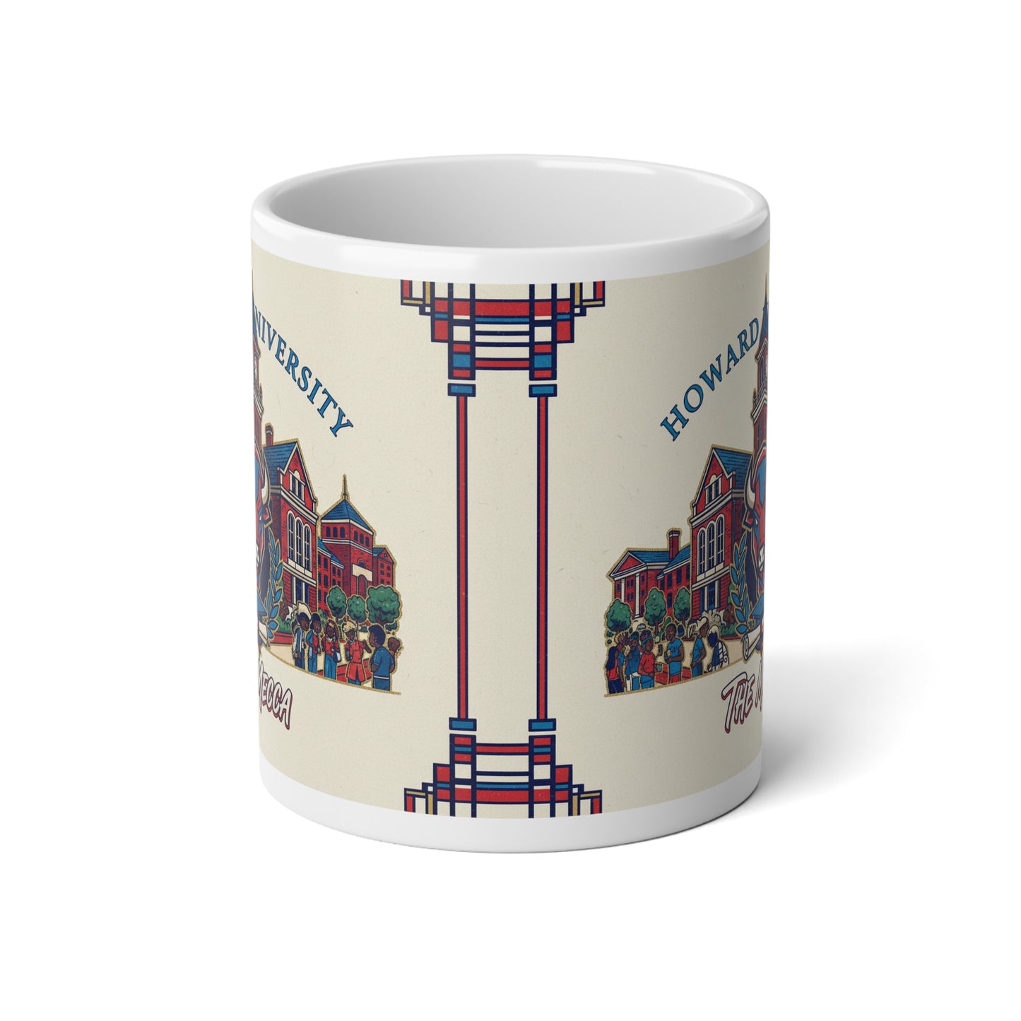 Howard Bison Heritage Mug – The Mecca Jumbo Mug 9, 20oz