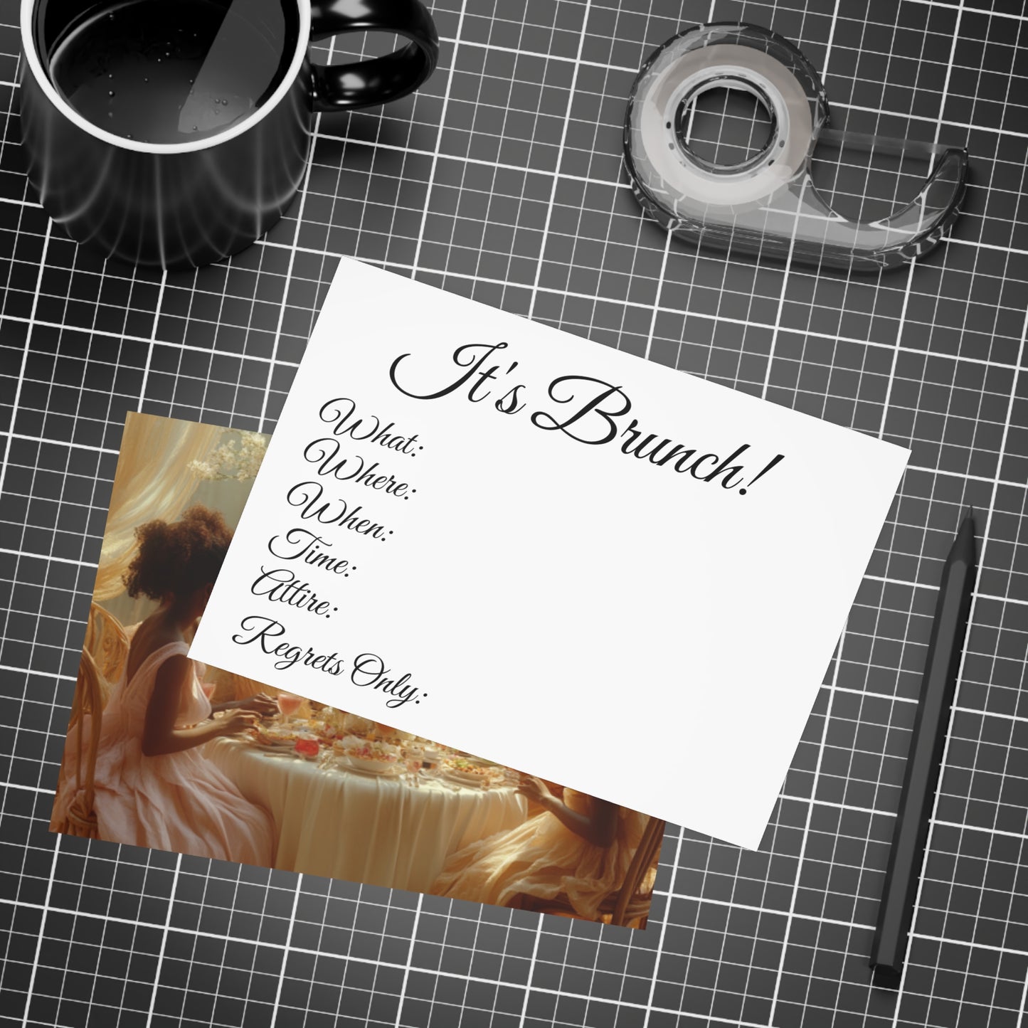 Brunch and Bliss  Invitation Bundles (envelopes included)