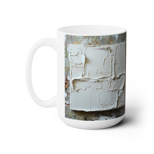 Artsy Abstract Ceramic Mug 15oz