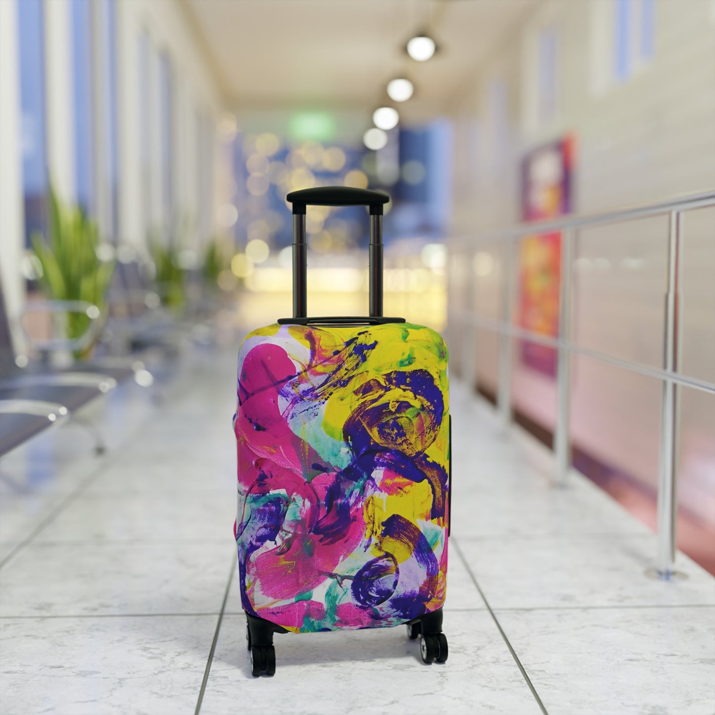 Wander Abstract Art Luggage Cover
