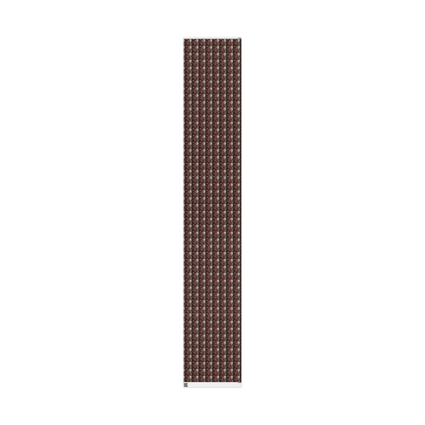 Afro-Centric Queen Claus Holiday Wrapping Paper - Dark & Rich Textured Design