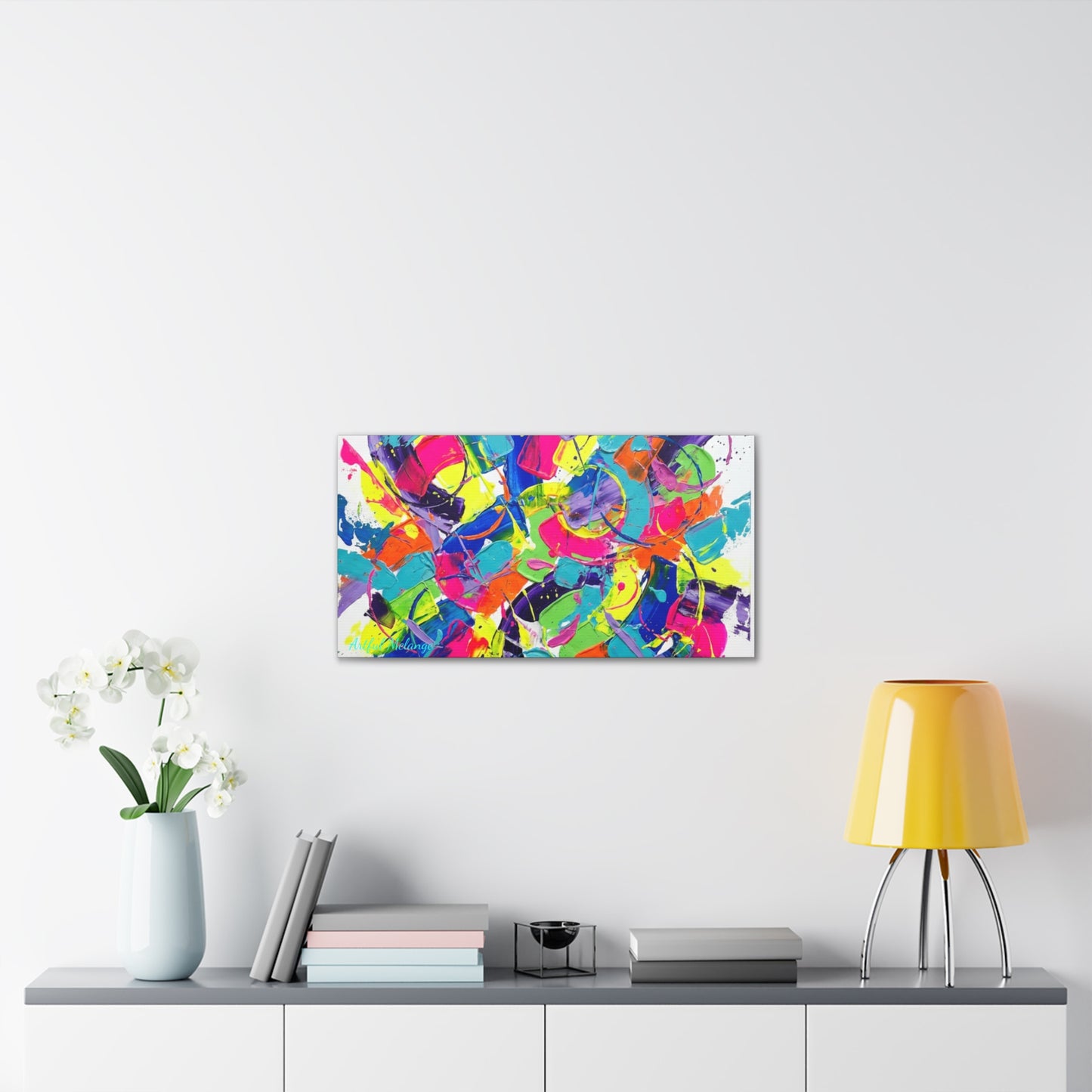 Acrylic Abstract Canvas Print - Richly Textured Artistry