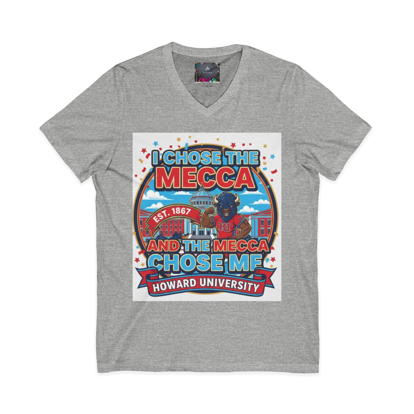 I Chose the Mecca and the Mecca Chose Me Unisex T-Shirt/A bold Howard-inspired statement tee for those who proudly embrace the Mecca.