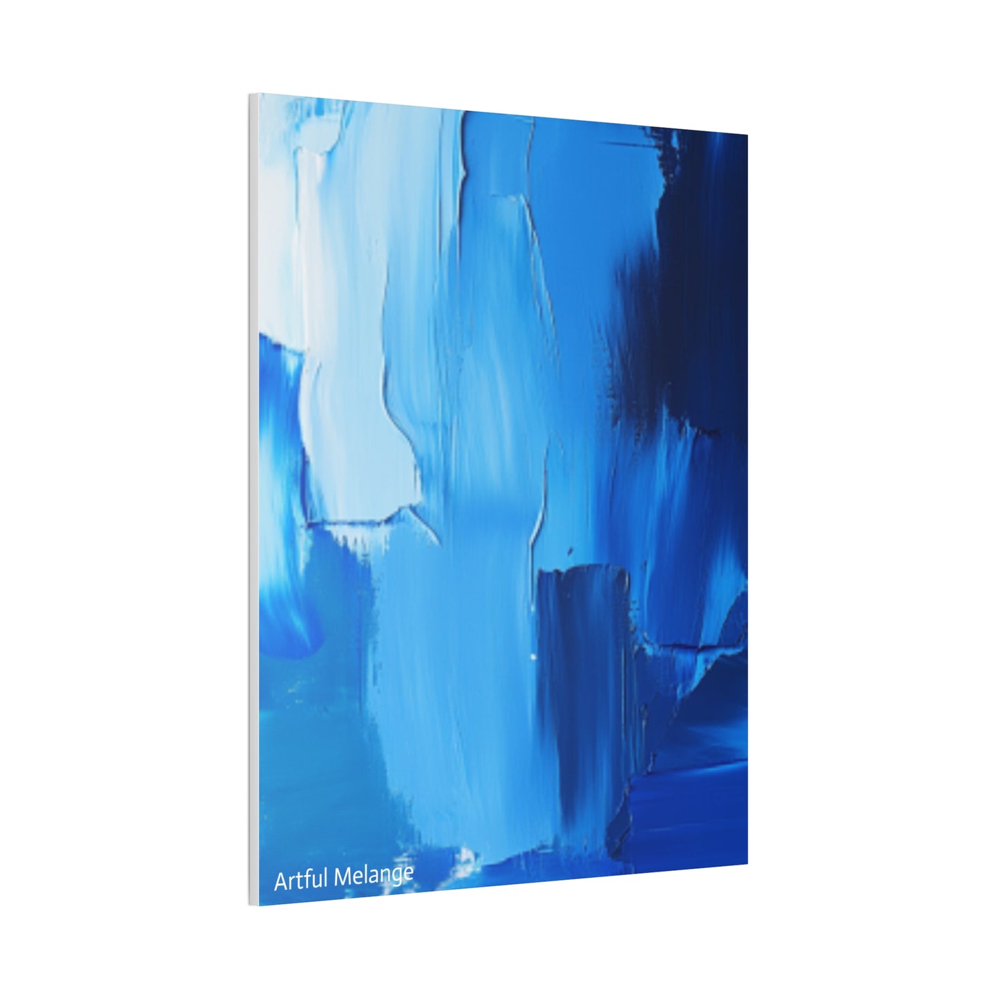Acrylic Abstract Canvas Print - Richly Textured Artistry
