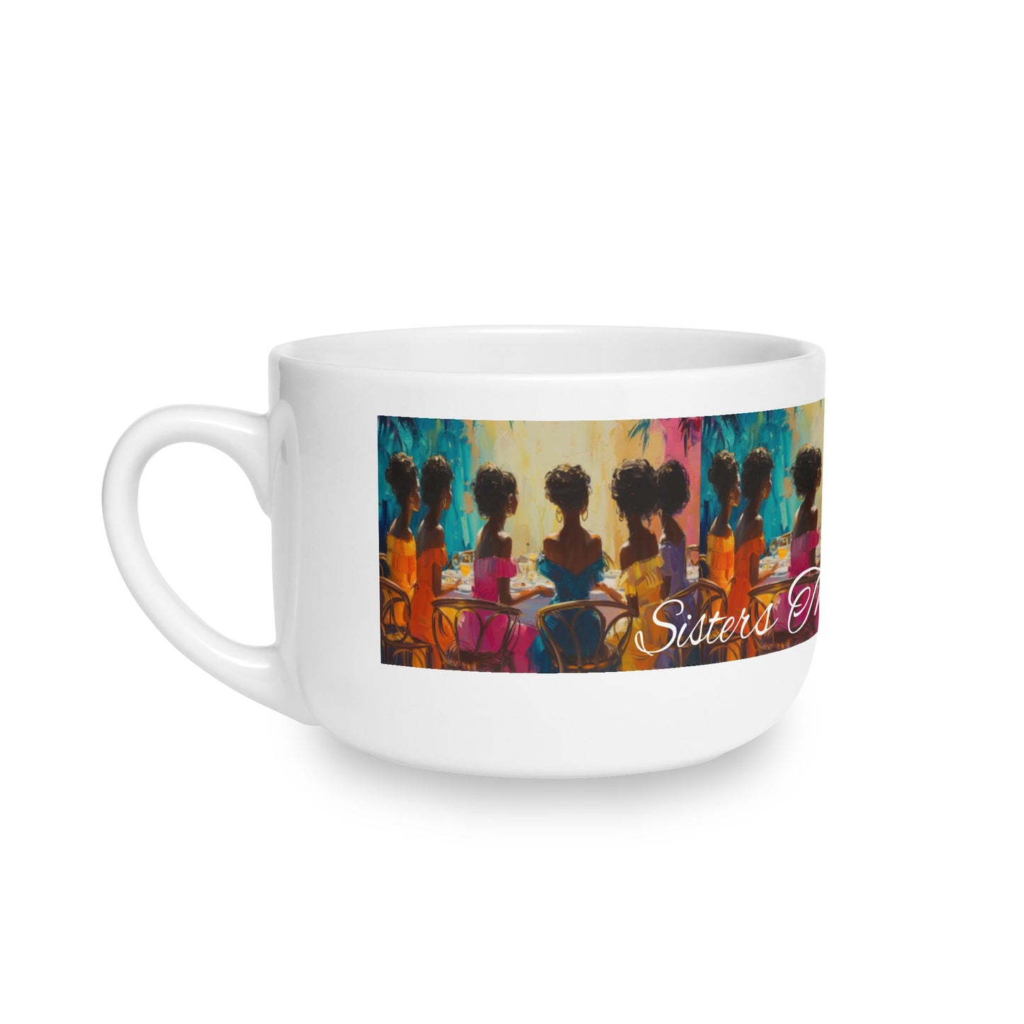 ChromaSoul™ Abstract Latte Mug Collection, 25oz