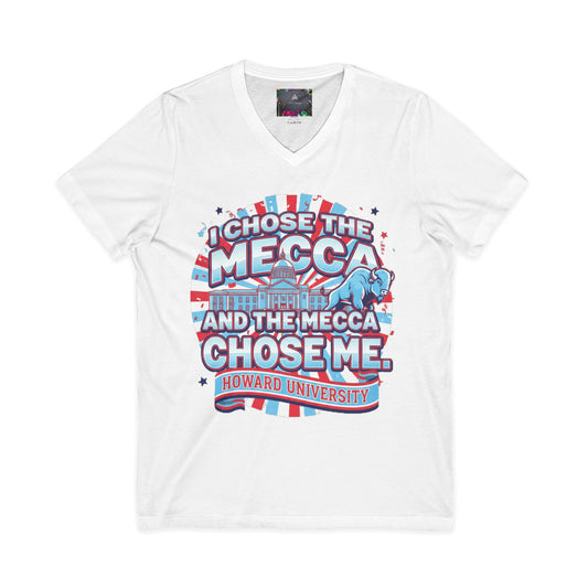 I Chose the Mecca and the Mecca Chose Me Unisex T-Shirt/A bold Howard-inspired statement tee for those who proudly embrace the Mecca.