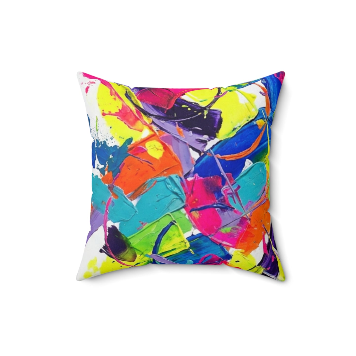 Artistic Abstractions: Abstract Acrylic Art Pillows Collection