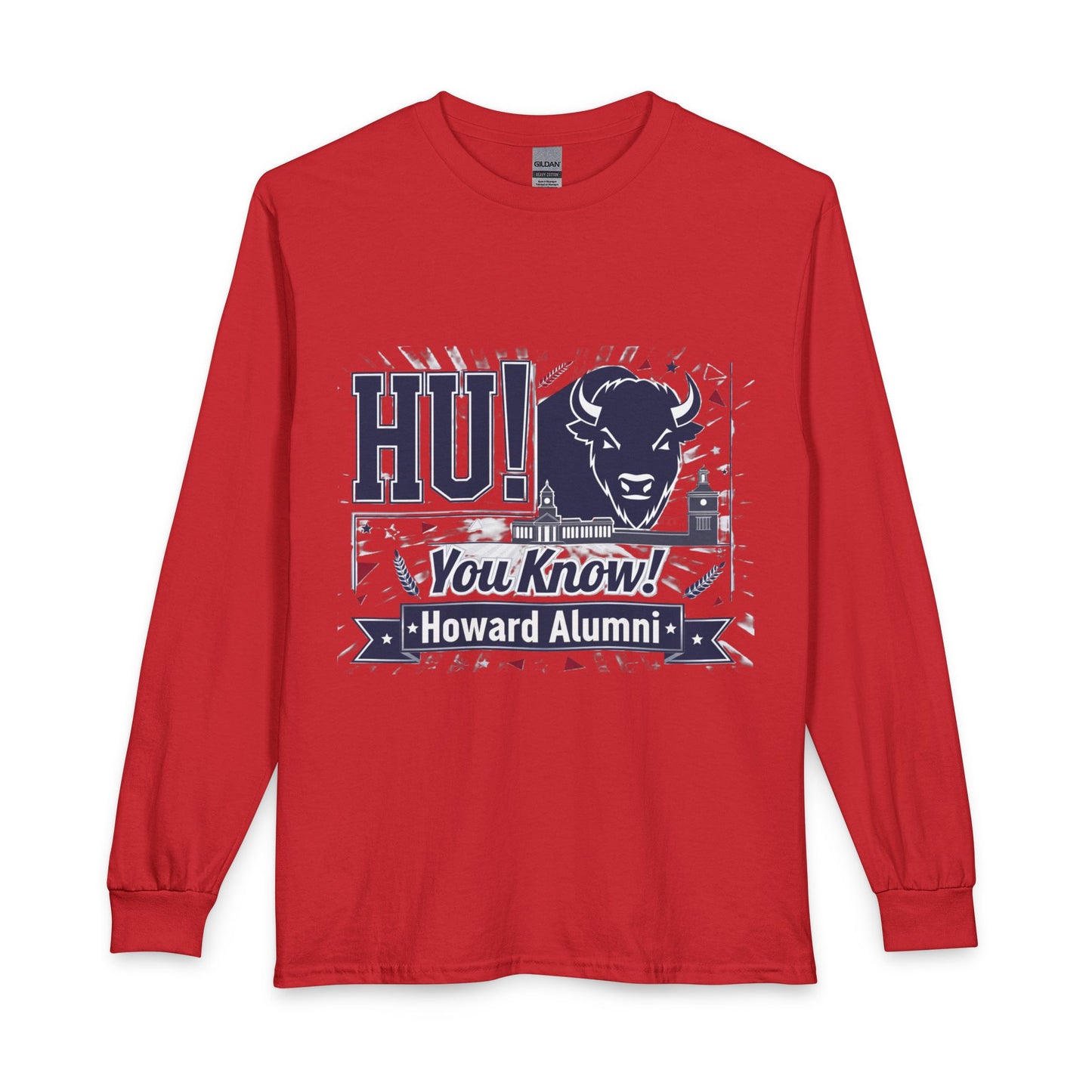 Howard University Heritage Reserve/Unisex Long Sleeve T-Shirt 6