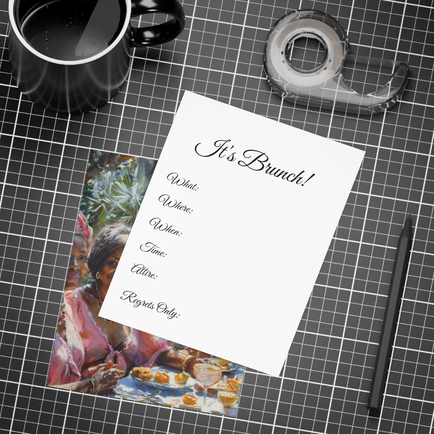 Brunch and Bliss  Invitation Bundles (envelopes included)