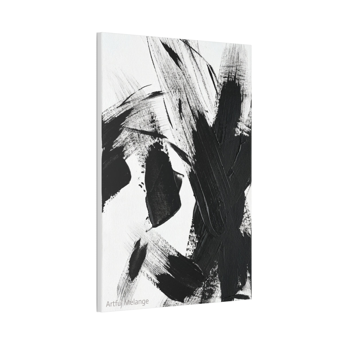 Acrylic Abstract Canvas Print - Richly Textured Artistry