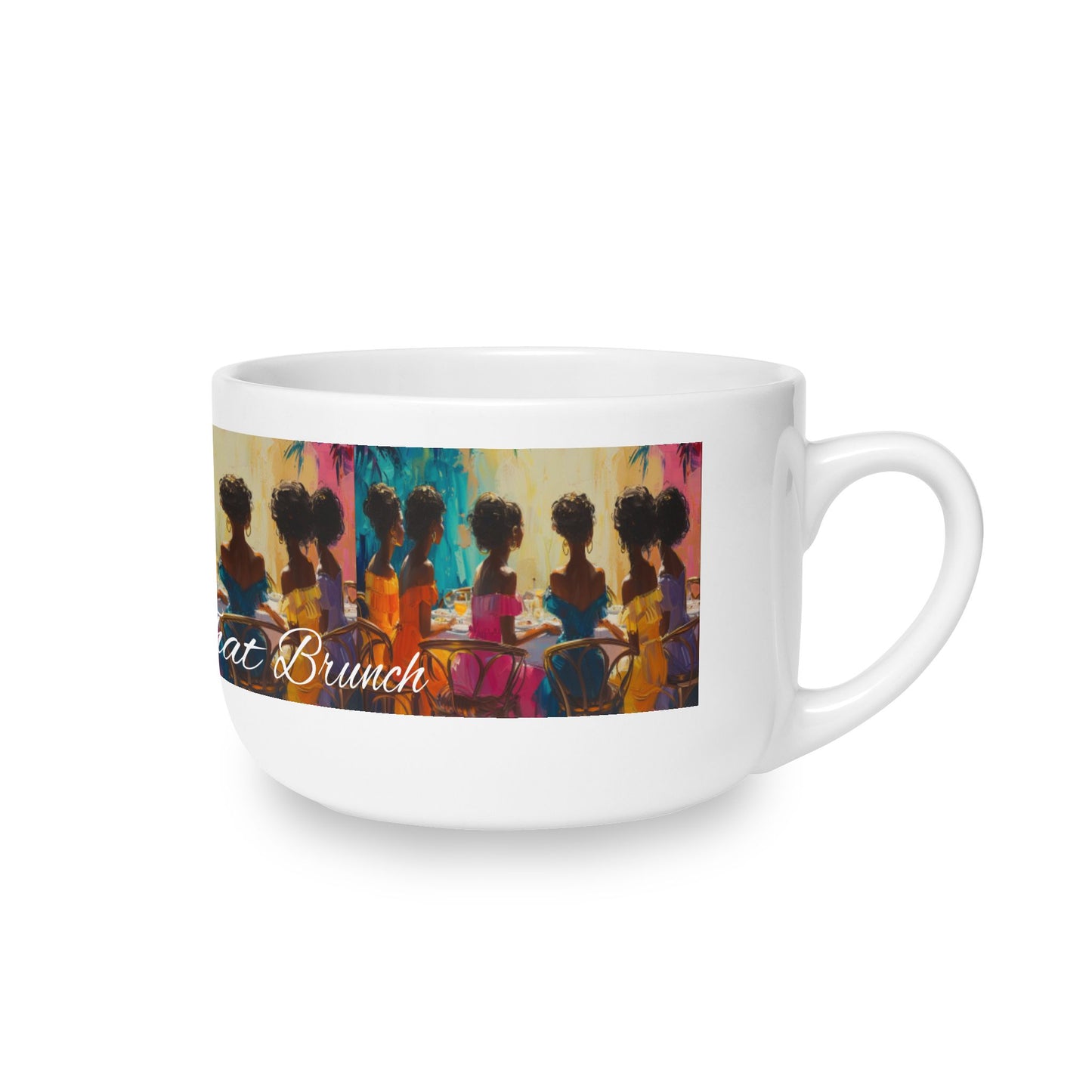 ChromaSoul™ Abstract Latte Mug Collection, 25oz