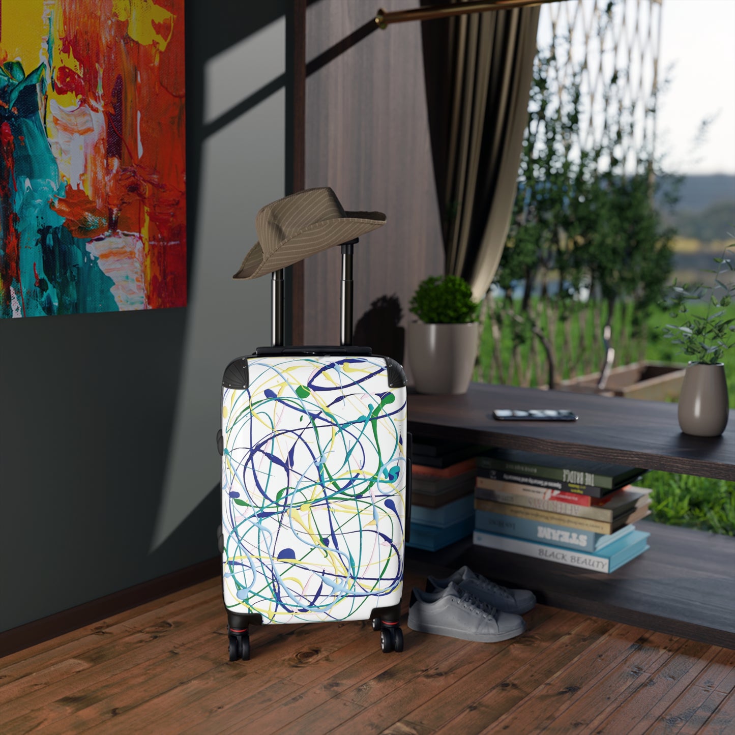 Melanated Jetsetter: Stylish Travel Luggage Pieces