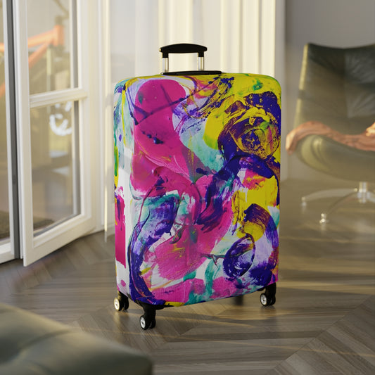Wander Abstract Art Luggage Cover