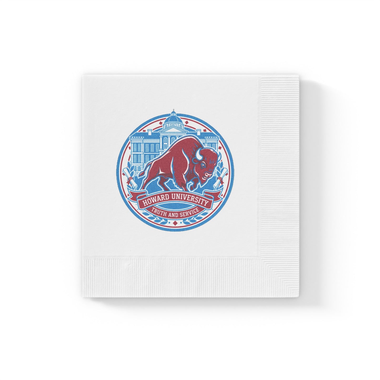 Howard University Bison Pride Napkins