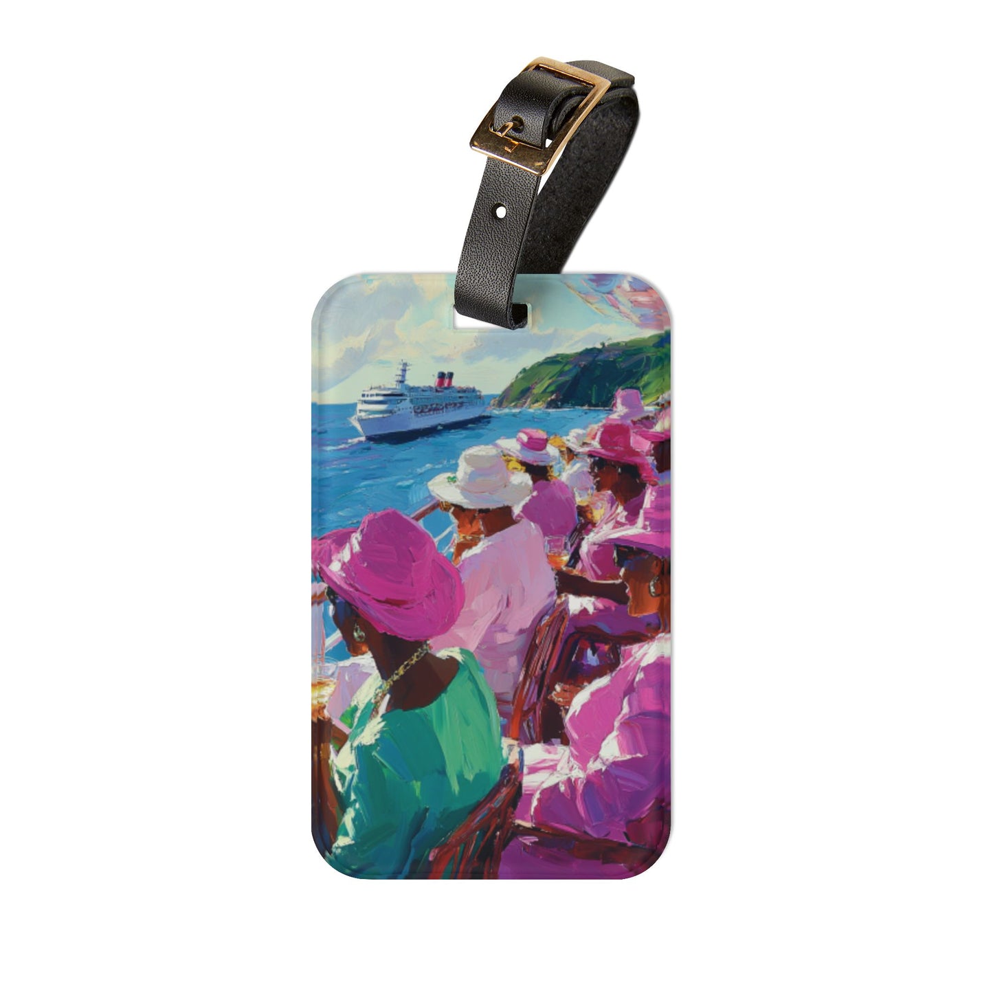 Art Voyage Sisters That Travel Luggage Tag Collection
