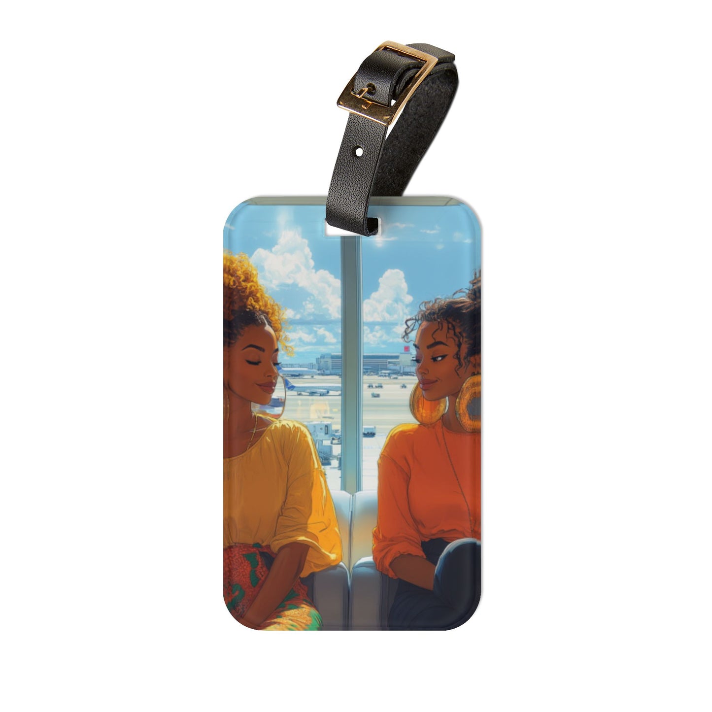 Art Voyage Sisters That Travel Luggage Tag Collection
