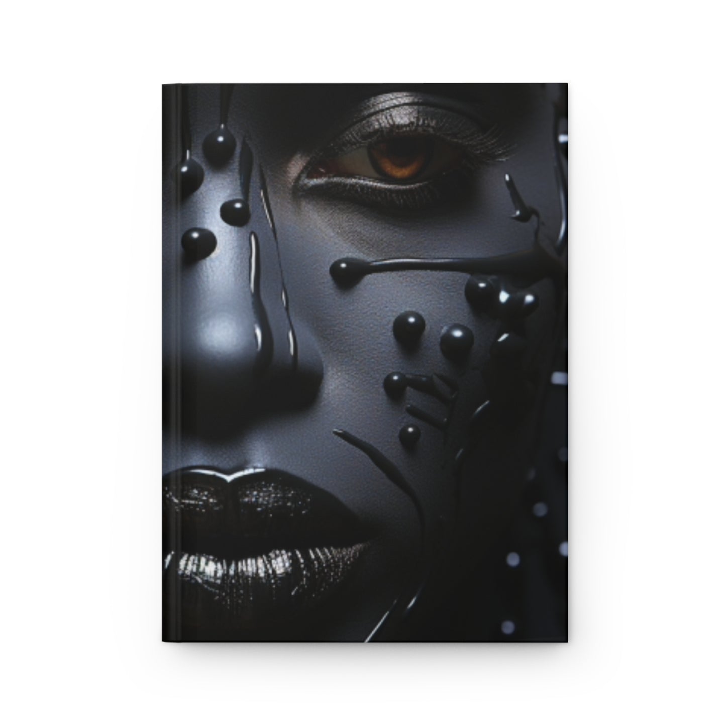 Elegance In Black: Melanated Hardcover Journal