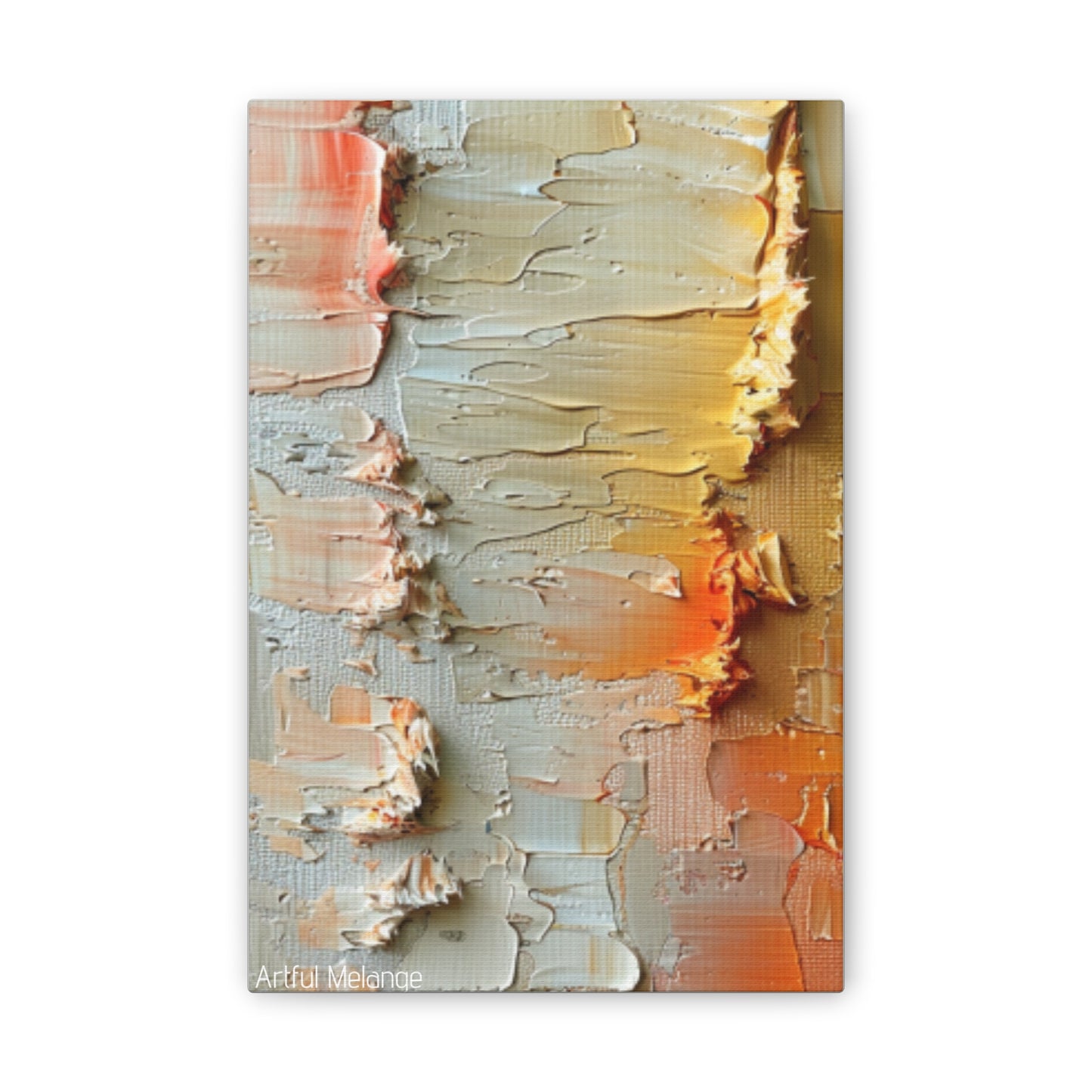 Primary Elegance: A Symphony of Sophistication Canvas Print