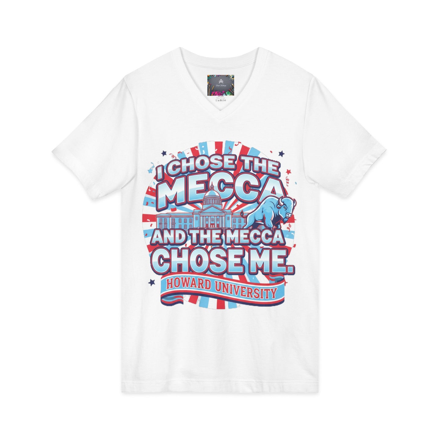 I Chose the Mecca and the Mecca Chose Me Unisex T-Shirt/A bold Howard-inspired statement tee for those who proudly embrace the Mecca.