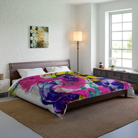 Dreamscape Delight Abstract Art Comforter 34