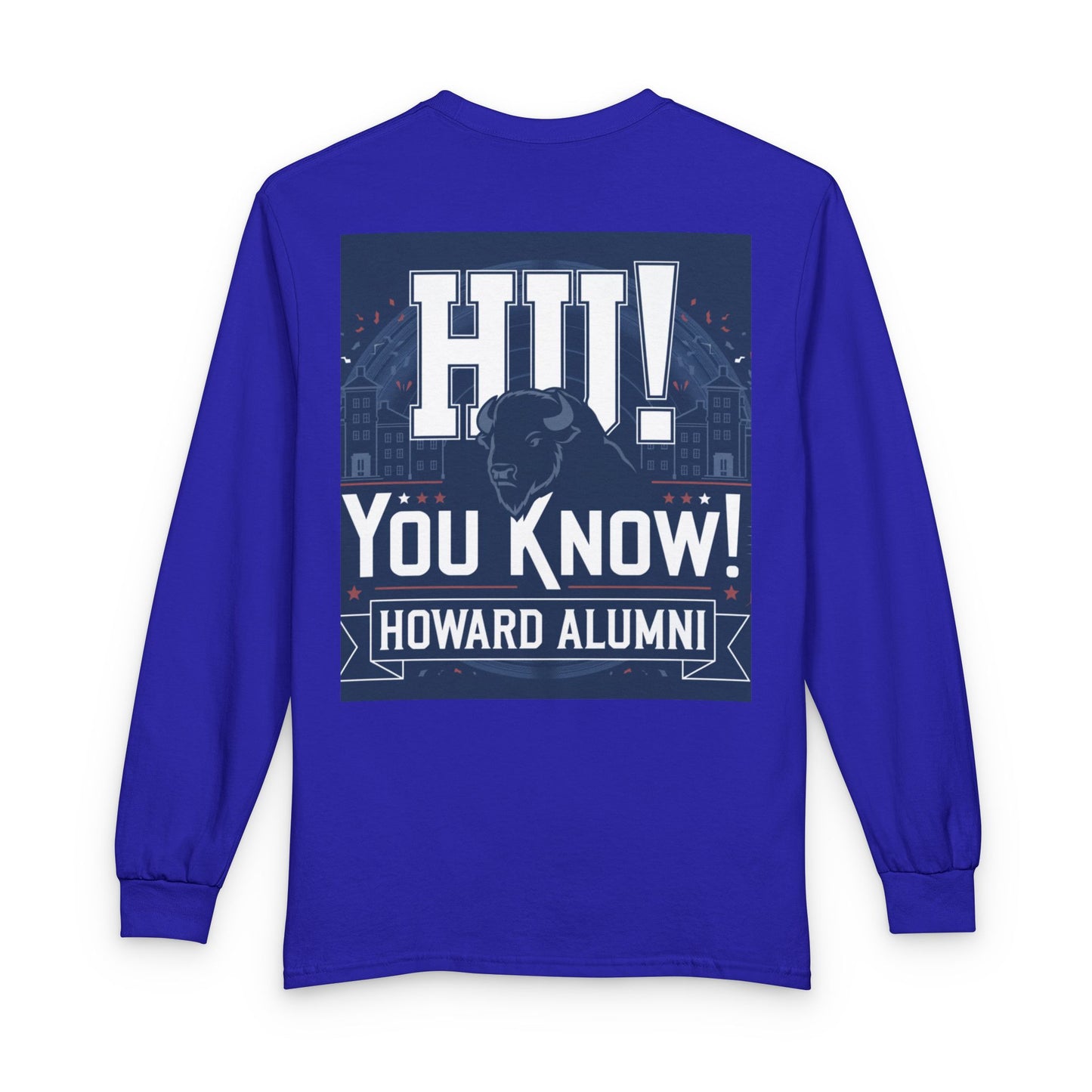 Howard University Heritage Reserve/Unisex Long Sleeve T-Shirt 6