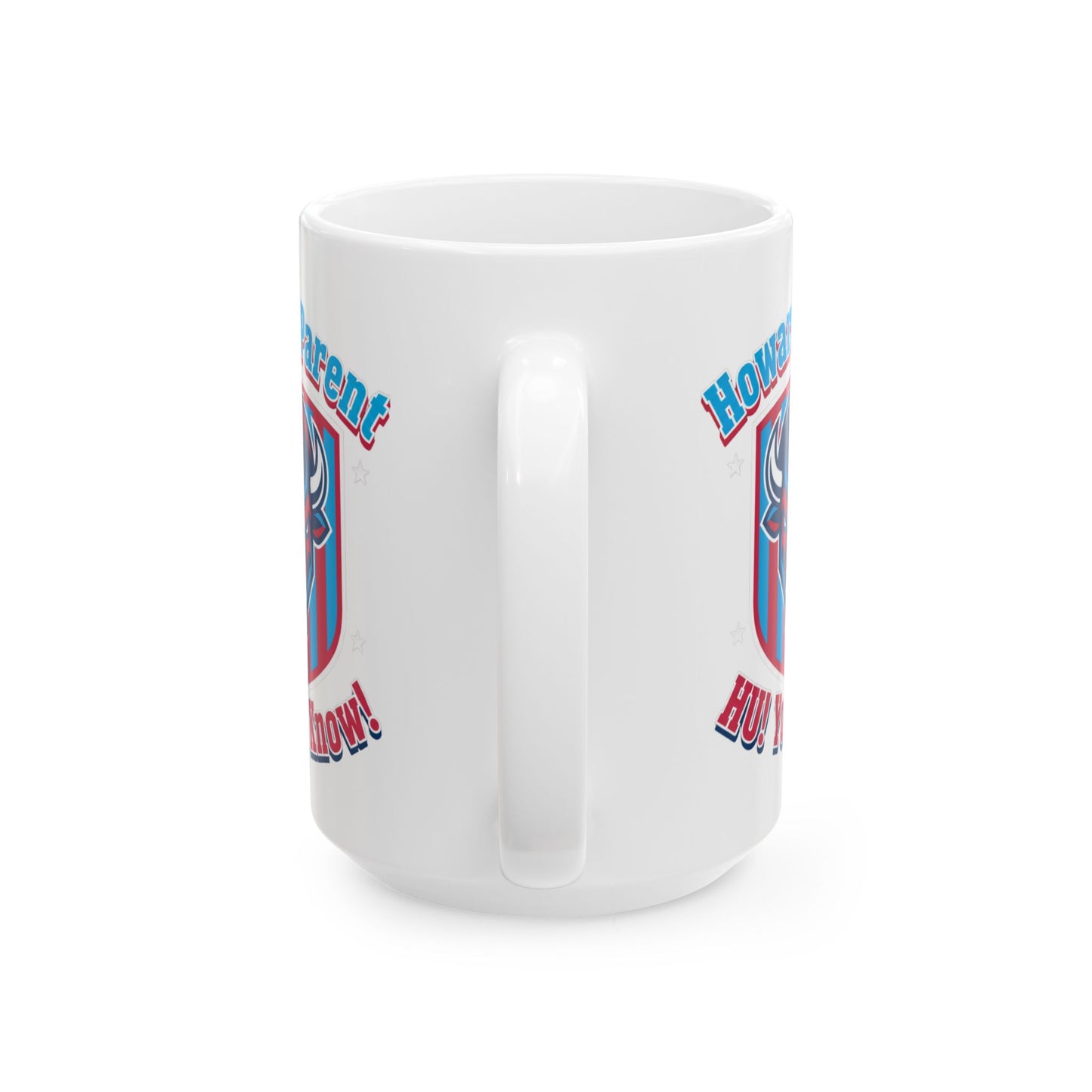 HU Parent Mug Collection  Proud, Connected, Bison Strong /Ceramic Mug, (11oz, 15oz) 3